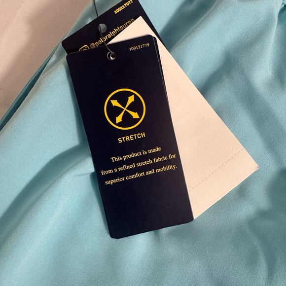 Polo Ralph Lauren Men's Small Blue Solid Polo Swim Trunks - Picture 8 of 10